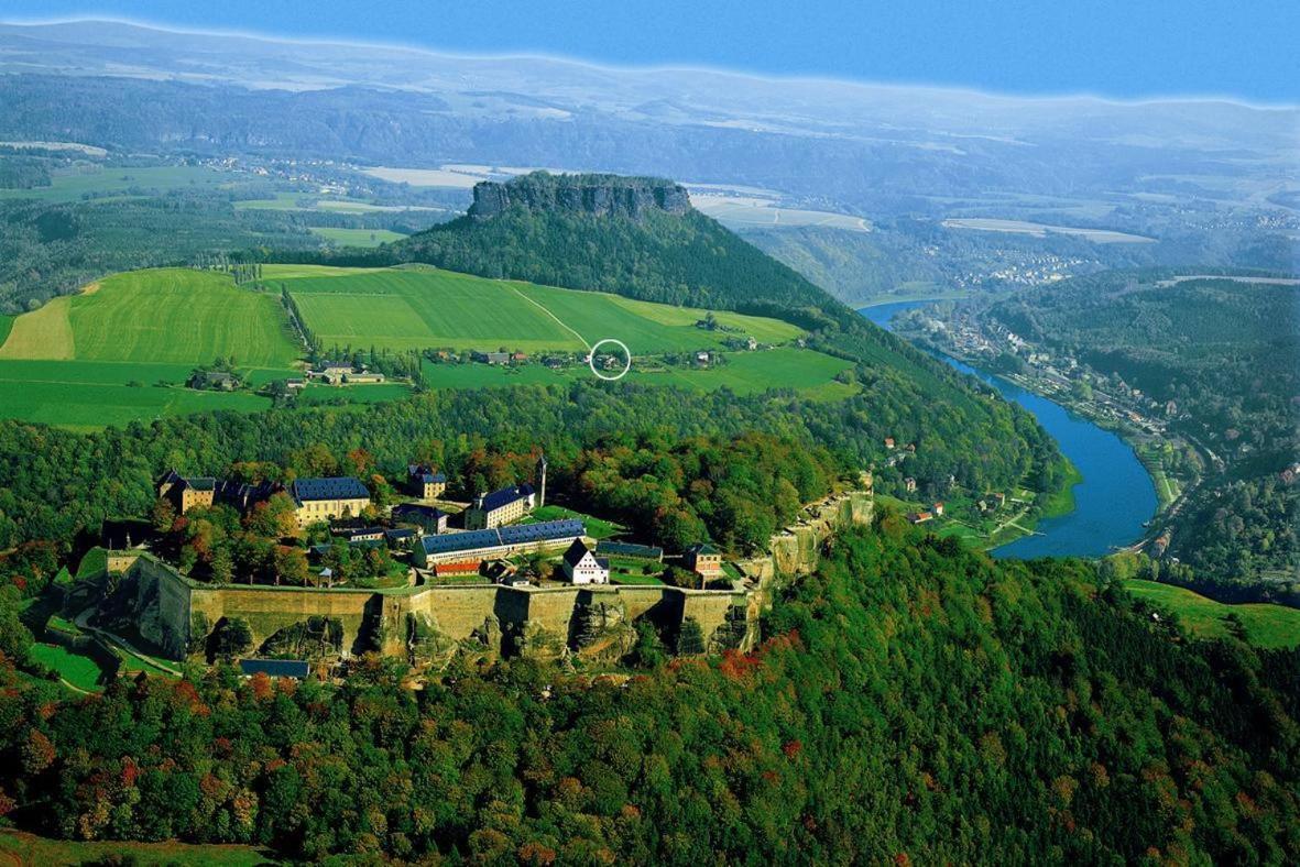 Panoramahotel Lilienstein Königstein an der Elbe Zewnętrze zdjęcie